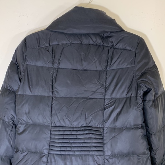 BCBGMAXAZRIA DOWN Beckett Black Puffer Quilted Long Length Jacket. XS. - Picture 12 of 13
